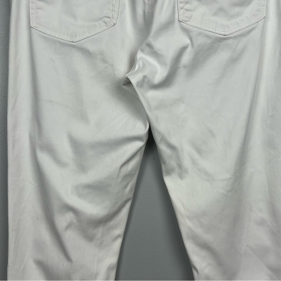 Adriano Goldschmied white The Prima mid-rise cigarette pants, size 31. - Picture 11 of 11